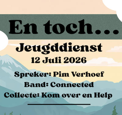 Jeugddienst 12 juli a.s.